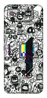 ASUS Phone Skins (All Models) - Doodles Positive Art - 3D Embossed Finish (L-263) Asus ROG Phone 6 (5G)