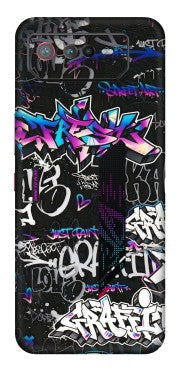 ASUS Phone Skins (All Models) - Graffiti Killer - 3D Embossed Finish (L-274) Asus ROG Phone 6 (5G)