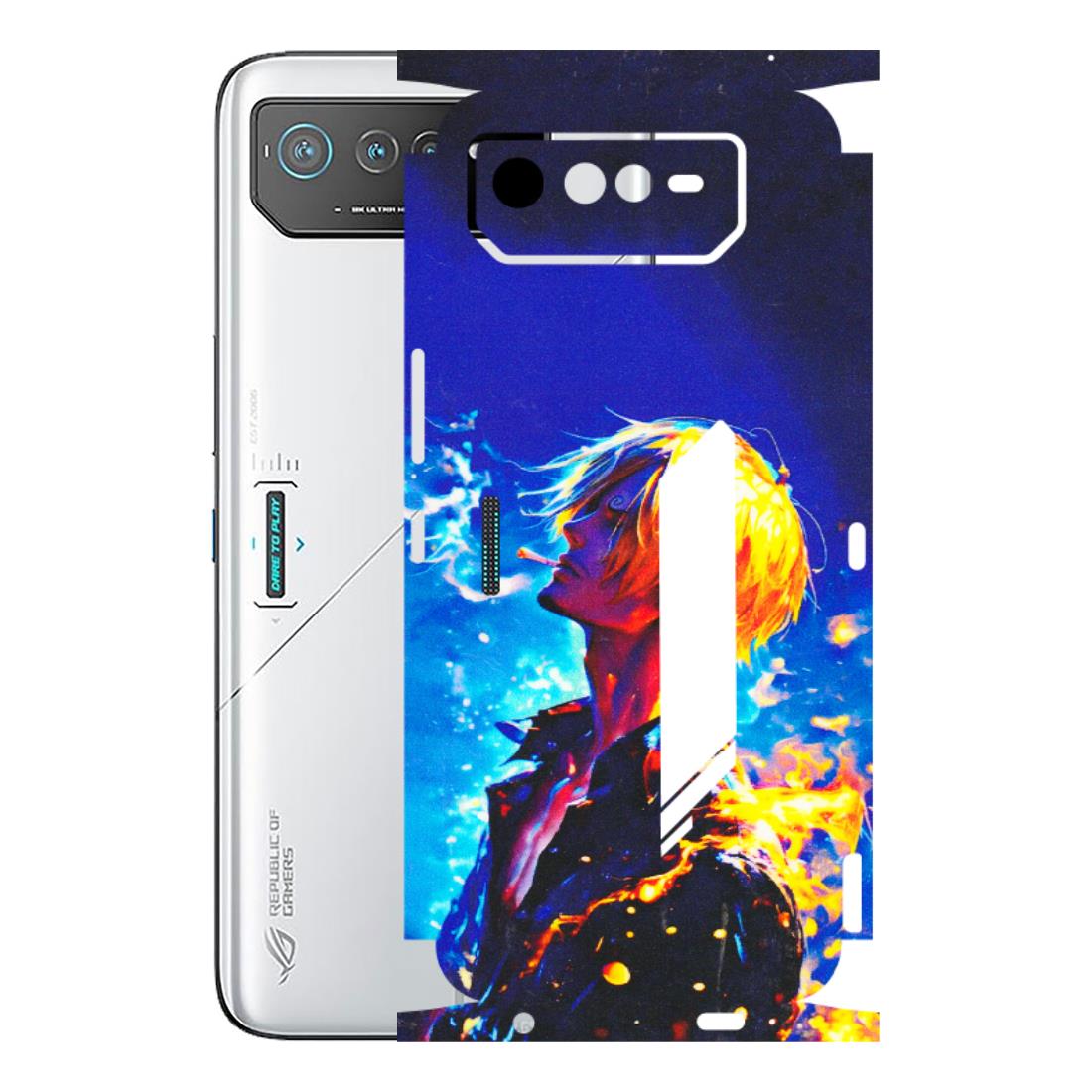 ASUS Phone Skins (All Models) - Sanji Vinsmoke One Piece - 3D Embossed Finish (L-319) Asus ROG Phone 6 (5G)
