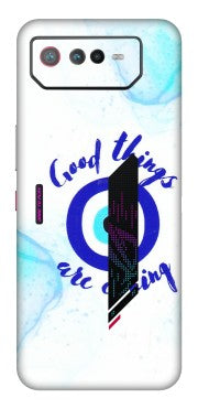 ASUS Phone Skins (All Models) - Evil Eye Good Things Are Coming - 3D Embossed Finish (L-322) Asus ROG Phone 6 (5G)