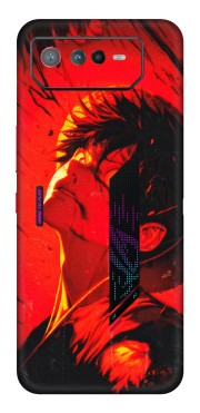 ASUS Phone Skins (All Models) - D.Luffy Power Up One Piece Anime - 3D Embossed Finish (L-326) Asus ROG Phone 6 (5G)
