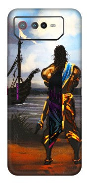 ASUS Phone Skins (All Models) - Heavenly God Figure - 3D Embossed Finish (L-34) Asus ROG Phone 6 (5G)