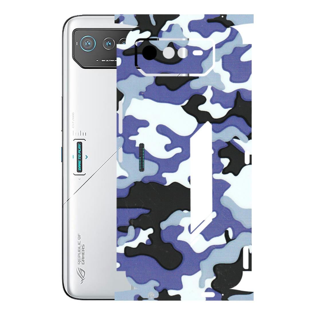 ASUS Phone Skins (All Models) - Powerfull Military Camoflauge - 3D Embossed Finish (L-49) Asus ROG Phone 6 (5G)