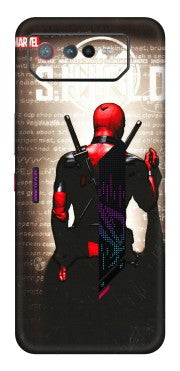 ASUS Phone Skins (All Models) - Deadpool - 3D Embossed Finish (L-56) Asus ROG Phone 6 (5G)