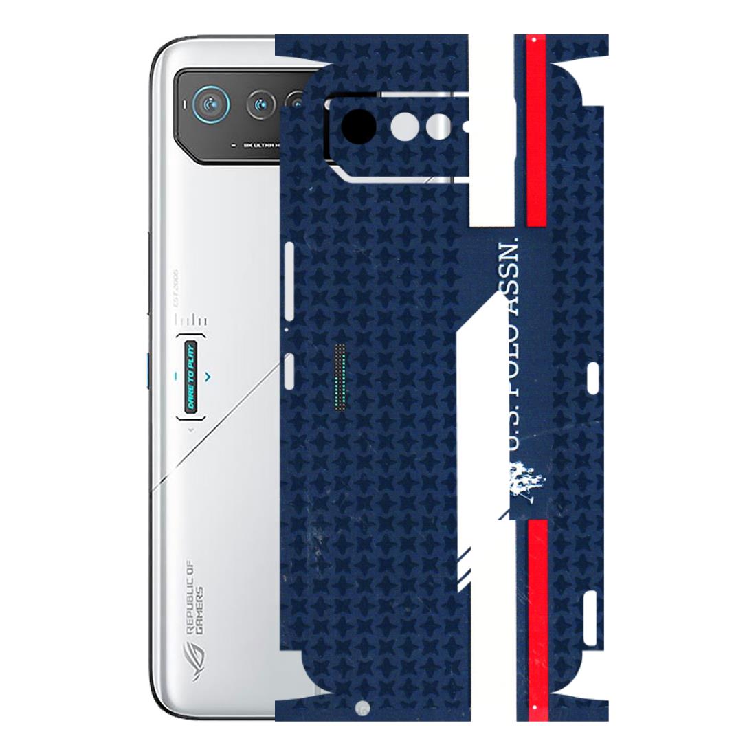 ASUS Phone Skins (All Models) - US POLO Designer Brand - 3D Embossed Finish (L-65) Asus ROG Phone 6 (5G)