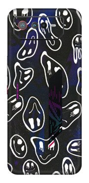 ASUS Phone Skins (All Models) - Distorted Smileys - 3D Embossed Finish (L-92) Asus ROG Phone 6 (5G)