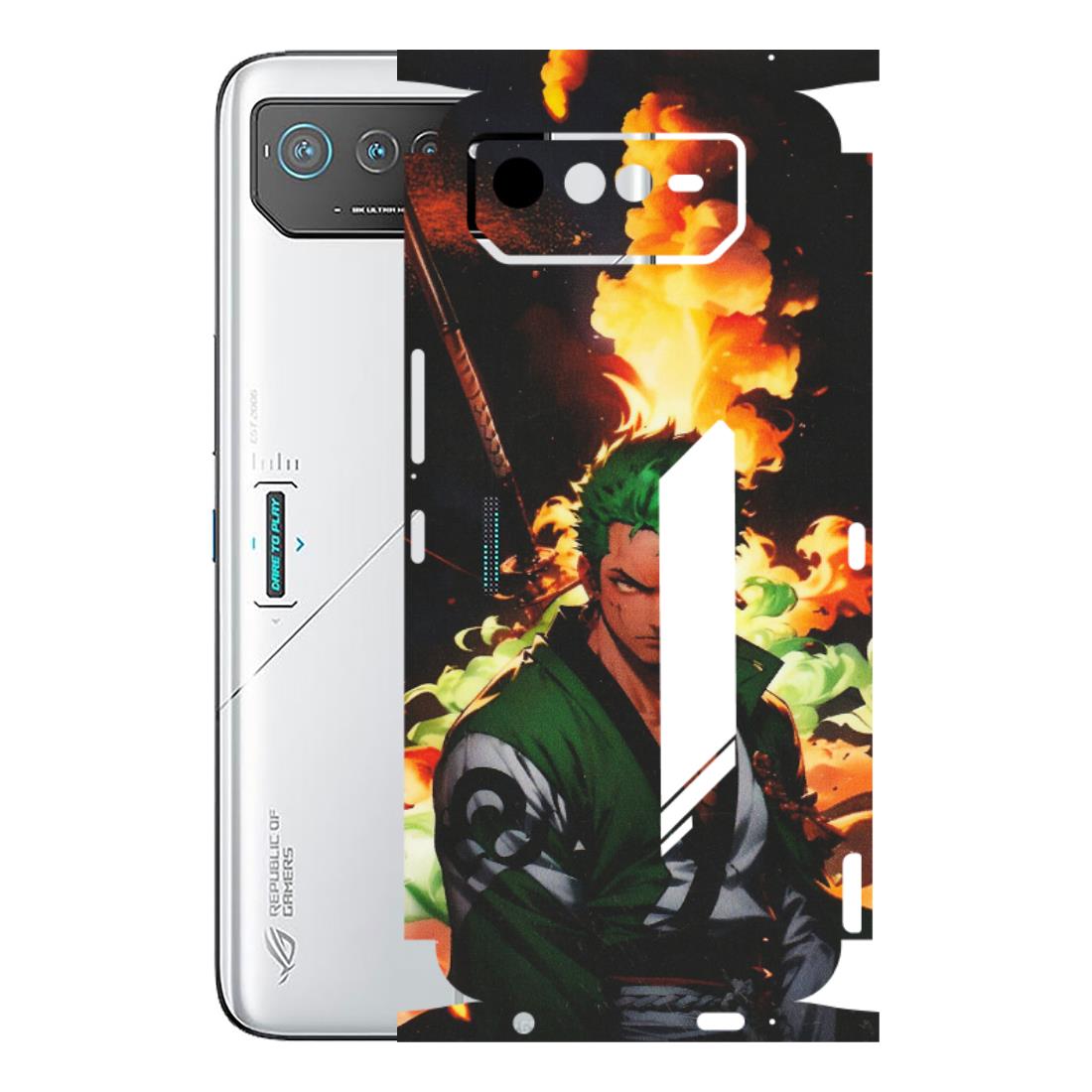 ASUS Phone Skins (All Models) - Roronoa Zoro - Matte Finish (M-102) Asus ROG Phone 6 (5G)