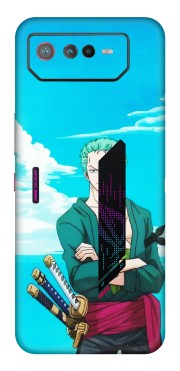 ASUS Phone Skins (All Models) - Cool Swordman Zoro Anime - Matte Finish (M-143) Asus ROG Phone 6 (5G)