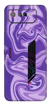 ASUS Phone Skins (All Models) - Hazy Purple Nights - Matte Finish (M-14) Asus ROG Phone 6 (5G)