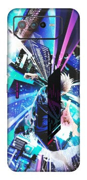 ASUS Phone Skins (All Models) - Manga Action Jujustu Kaisen Anime - Matte Finish (M-155) Asus ROG Phone 6 (5G)