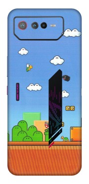 ASUS Phone Skins (All Models) - Mario Game Scene - Matte Finish (M-24) Asus ROG Phone 6 (5G)