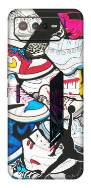 ASUS Phone Skins (All Models) - Jordan Sneakers Fan - Matte Finish (M-80) Asus ROG Phone 6 (5G)