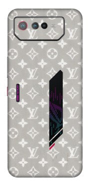 ASUS Phone Skins (All Models) - Luxury Brands Logo - Transparent Finish (T-07) Asus ROG Phone 6 (5G)
