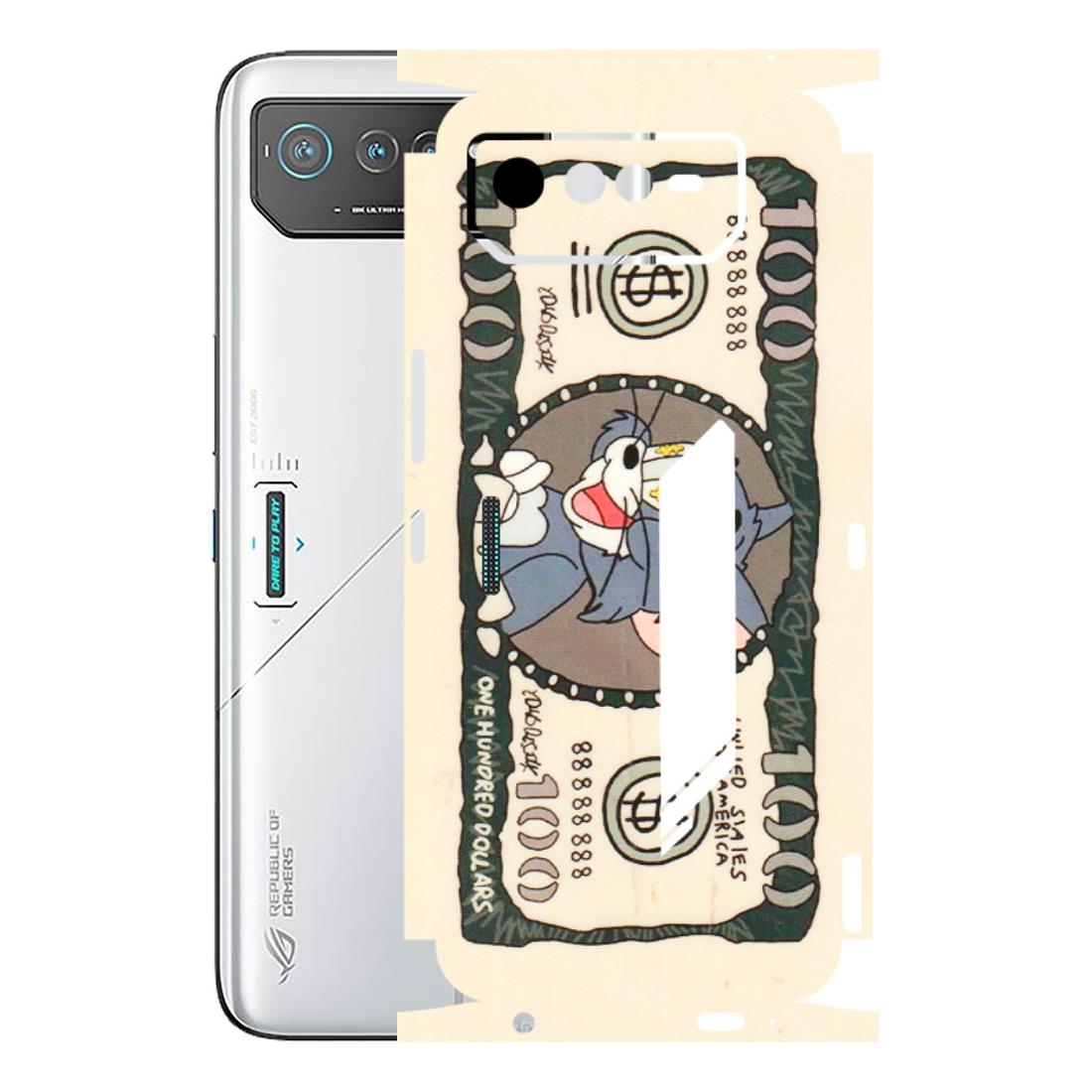 ASUS Phone Skins (All Models) - One Hundred Dollar Tom - Transparent Finish (T-16) Asus ROG Phone 6 (5G)