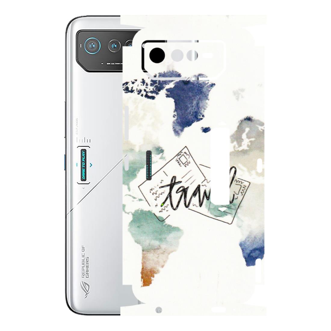 ASUS Phone Skins (All Models) - Travel The World - 3D Embossed Finish (L-232) Asus ROG Phone 6 PRO (5G)