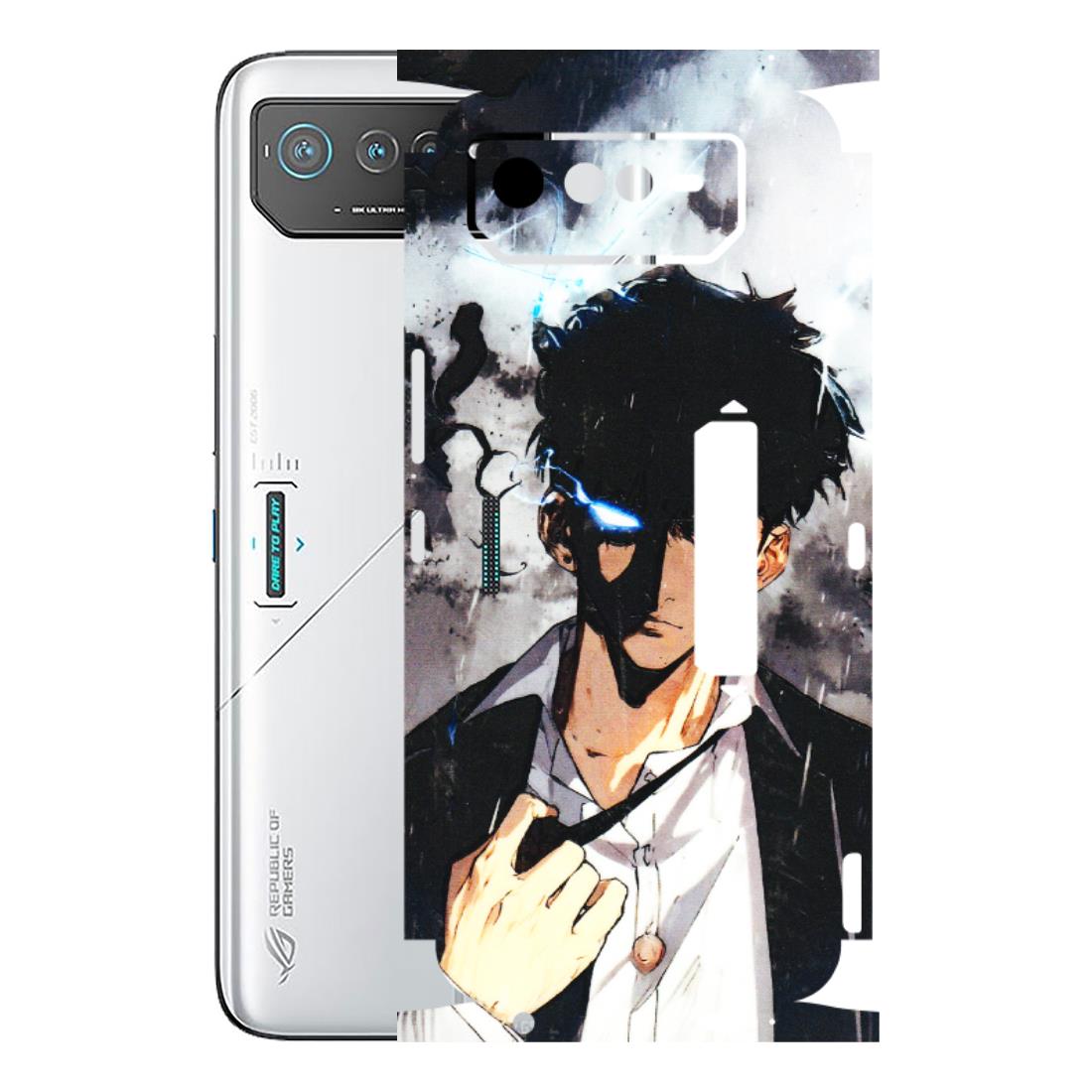 ASUS Phone Skins (All Models) - Sung Jinwoo Manhwa Anime - 3D Embossed Finish (L-328) Asus ROG Phone 6 PRO (5G)