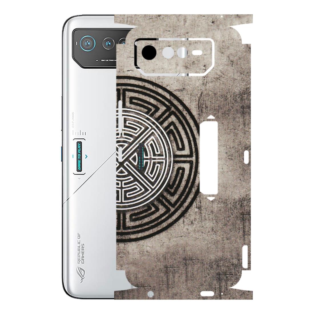 ASUS Phone Skins (All Models) - Mysterious Circular Design - 3D Embossed Finish (L-63) Asus ROG Phone 6 PRO (5G)