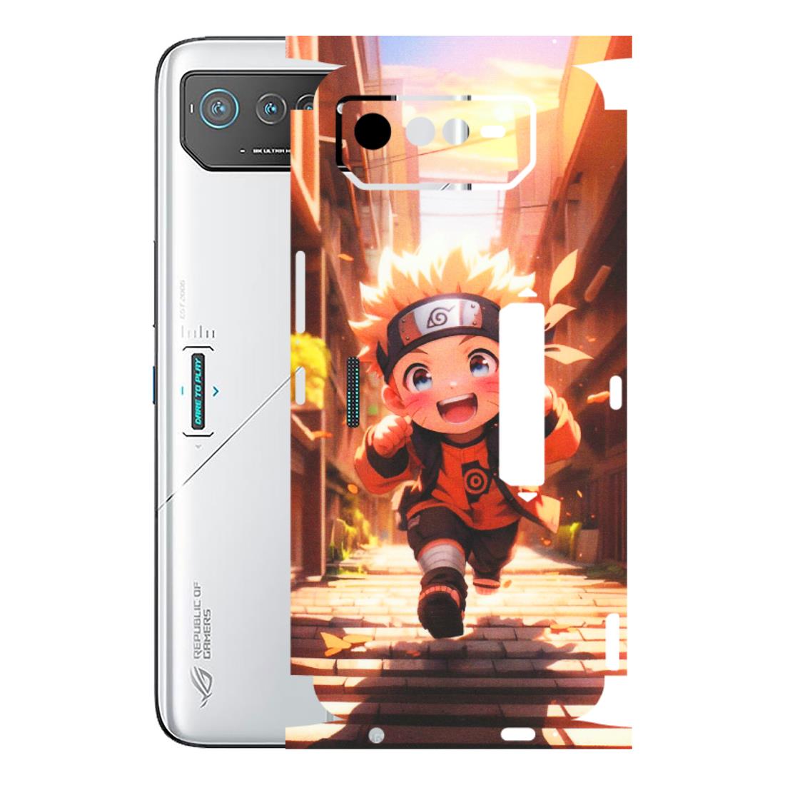 ASUS Phone Skins (All Models) - Naruto Cute Toon Running - Matte Finish (M-04) Asus ROG Phone 6 PRO (5G)