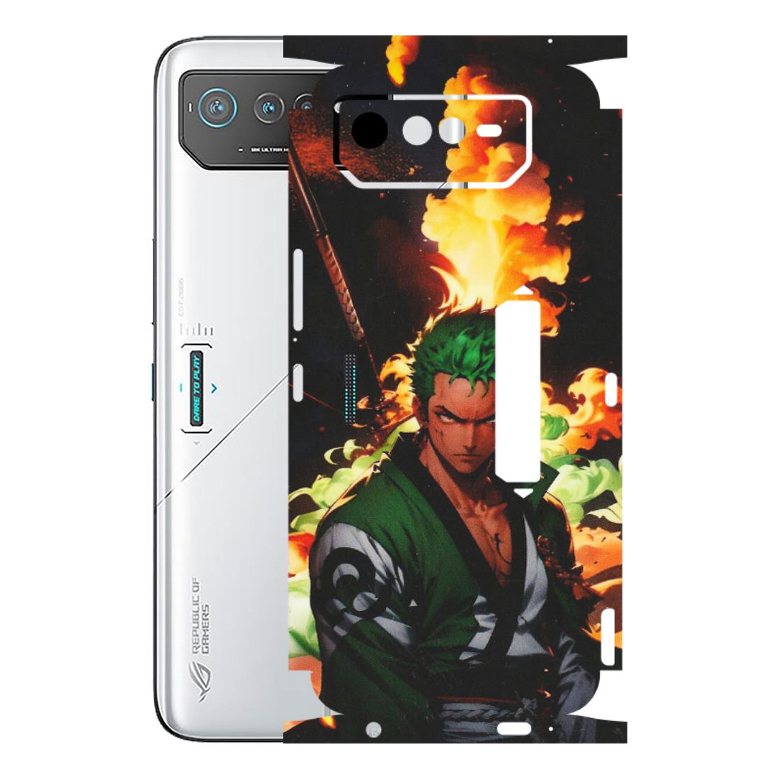 ASUS Phone Skins (All Models) - Roronoa Zoro - Matte Finish (M-102) Asus ROG Phone 6 PRO (5G)