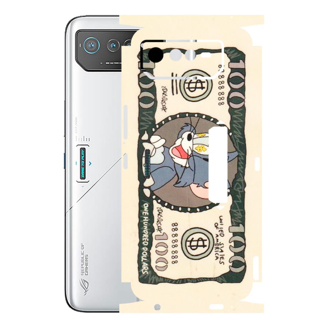 ASUS Phone Skins (All Models) - One Hundred Dollar Tom - Transparent Finish (T-16) Asus ROG Phone 6 PRO (5G)