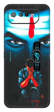 ASUS Phone Skins (All Models) - Mahakal Bhakt - Matte Finish (M-112) Asus ROG Phone 6 PRO (5G)