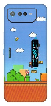 ASUS Phone Skins (All Models) - Mario Game Scene - Matte Finish (M-24) Asus ROG Phone 6 PRO (5G)