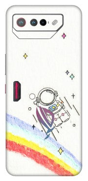 ASUS Phone Skins (All Models) - Milkyway Astronaut - 3D Embossed Finish (L-110) Asus ROG Phone 7 (5G)