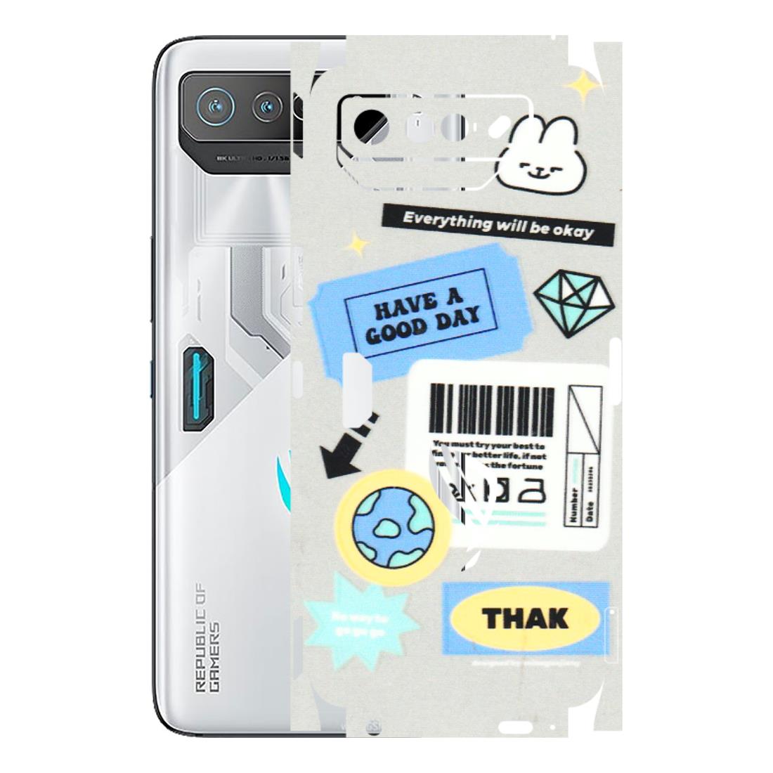 ASUS Phone Skins (All Models) - Will Be Okay Design - 3D Embossed Finish (L-316) Asus ROG Phone 7 (5G)