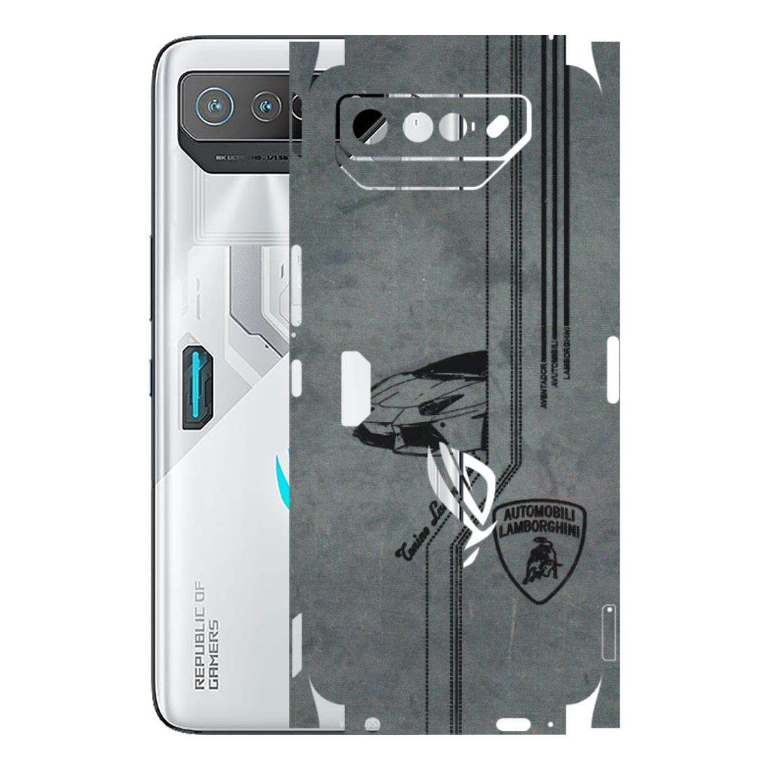 ASUS Phone Skins (All Models) - New Lamborgini Aventador - 3D Embossed Finish (L-321) Asus ROG Phone 7 (5G)