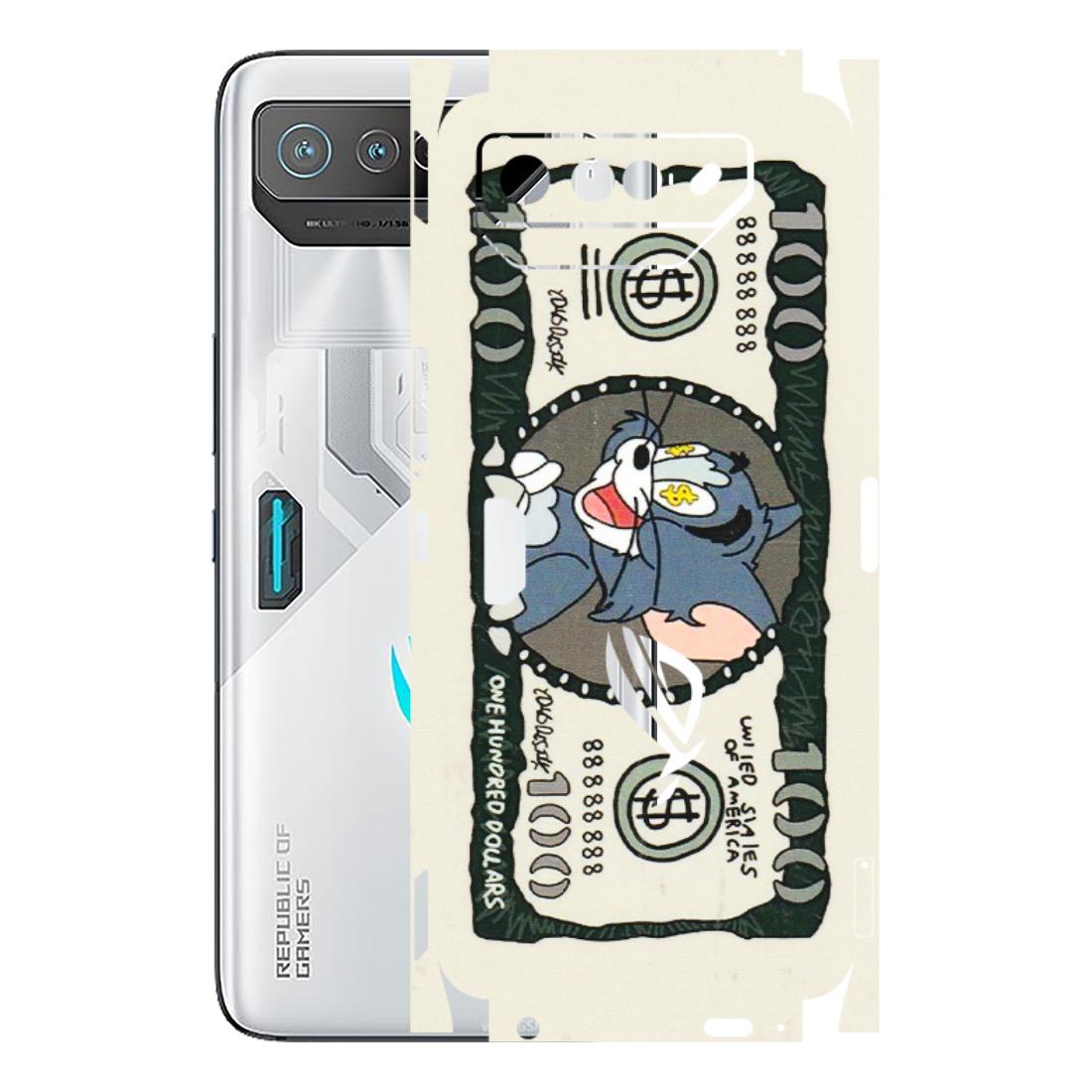 ASUS Phone Skins (All Models) - Tom Hundred Dollar - 3D Embossed Finish (L-324) Asus ROG Phone 7 (5G)