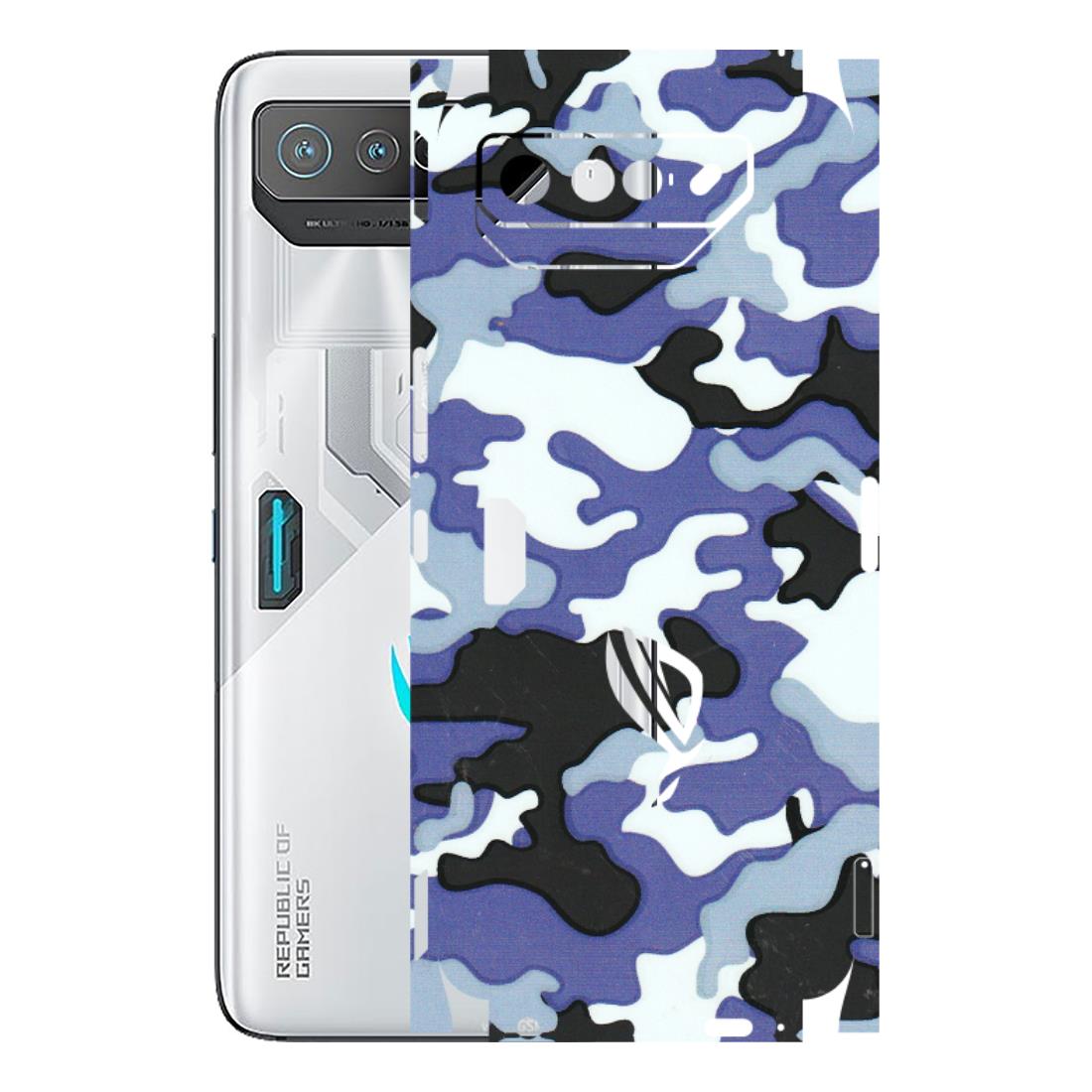 ASUS Phone Skins (All Models) - Powerfull Military Camoflauge - 3D Embossed Finish (L-49) Asus ROG Phone 7 (5G)