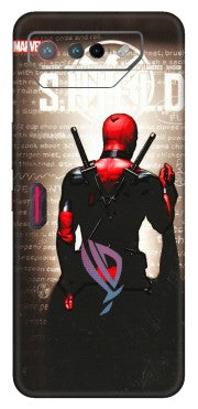 ASUS Phone Skins (All Models) - Deadpool - 3D Embossed Finish (L-56) Asus ROG Phone 7 (5G)