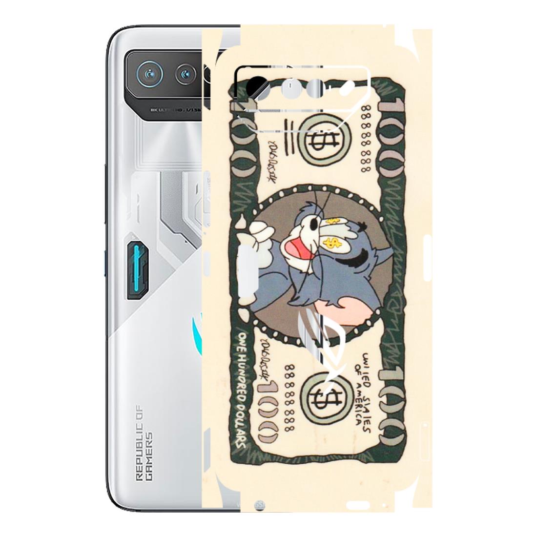 ASUS Phone Skins (All Models) - One Hundred Dollar Tom - Transparent Finish (T-16) Asus ROG Phone 7 (5G)