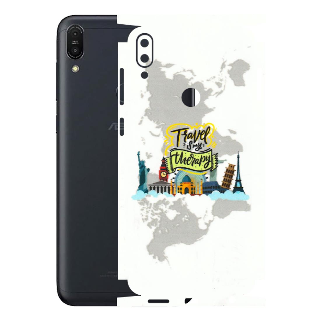 ASUS Phone Skins (All Models) - Travel Therapy - 3D Embossed Finish (L-199) Asus ZENFONE MAX PRO (M1)