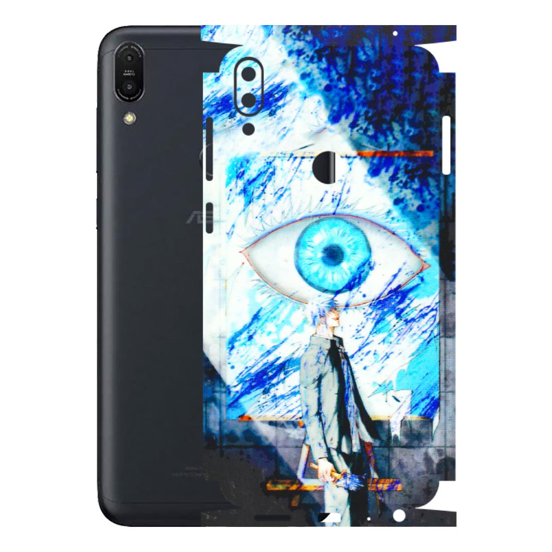 ASUS Phone Skins (All Models) - Anime Sea Blue Eye - 3D Embossed Finish (L-318) Asus ZENFONE MAX PRO (M1)