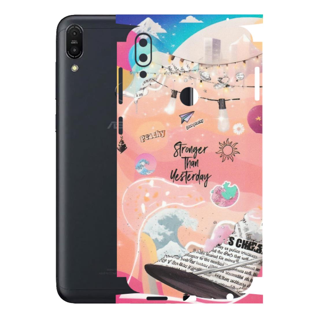 ASUS Phone Skins (All Models) - Stronger Then Yesterday - Matte Finish (M-128) Asus ZENFONE MAX PRO (M1)