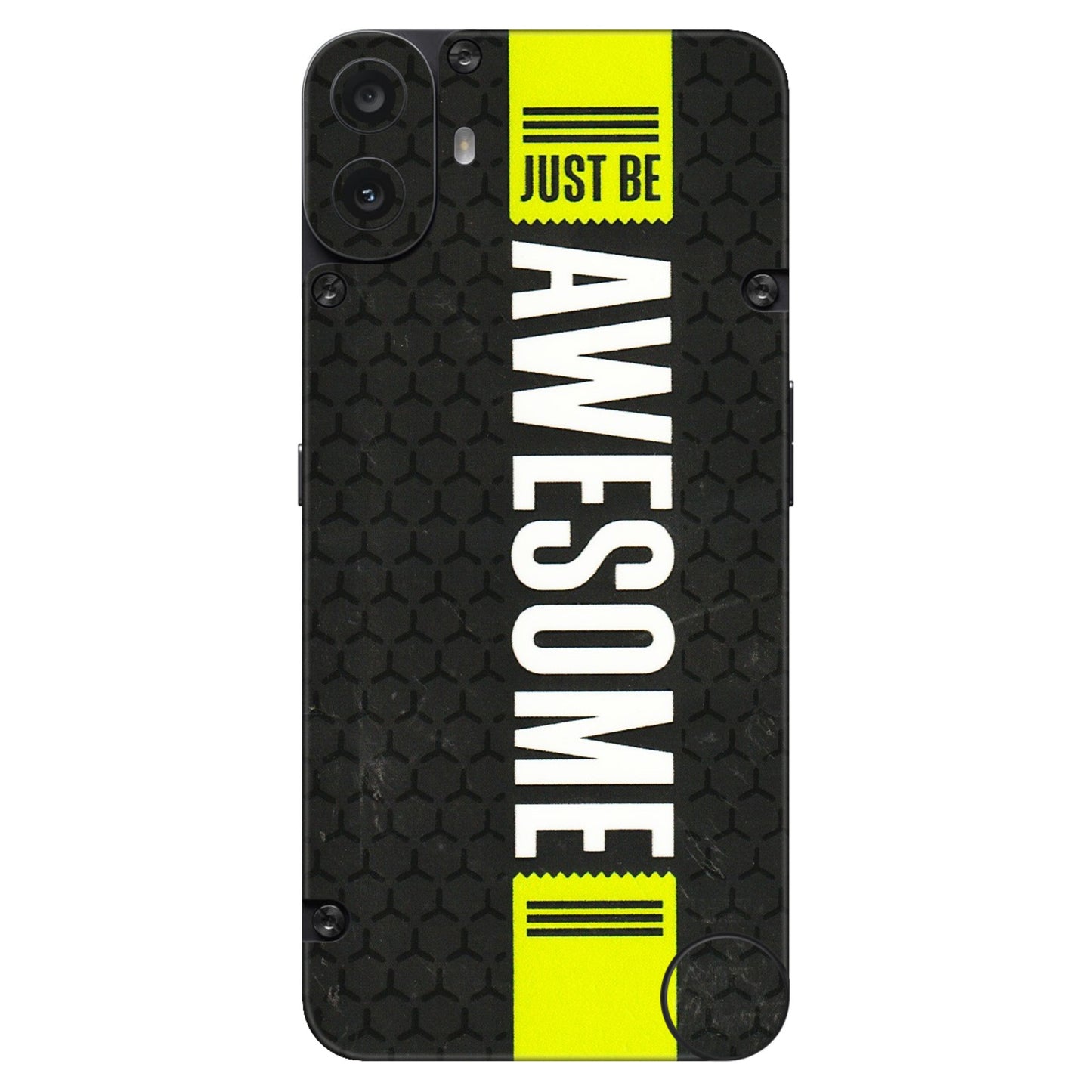 CMF by Nothing Phone Skins - Just Be Awesome - 3D Embossed Finish (L-101) CMF Phone 1