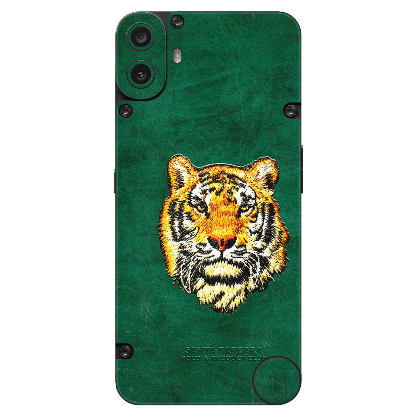 CMF by Nothing Phone Skins - Leather Feel Tiger - 3D Embossed Finish (L-111) CMF Phone 1