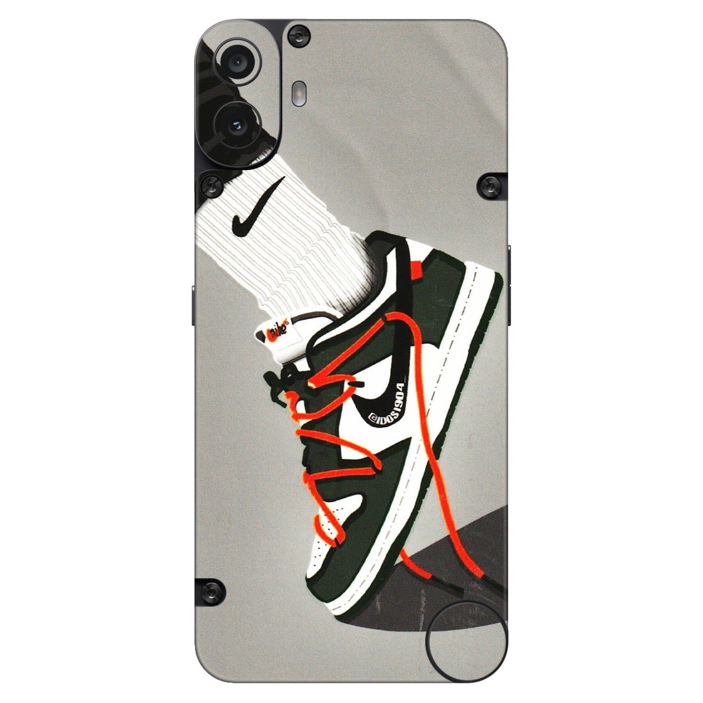 CMF by Nothing Phone Skins - New Grey Sneaker - 3D Embossed Finish (L-261) CMF Phone 1