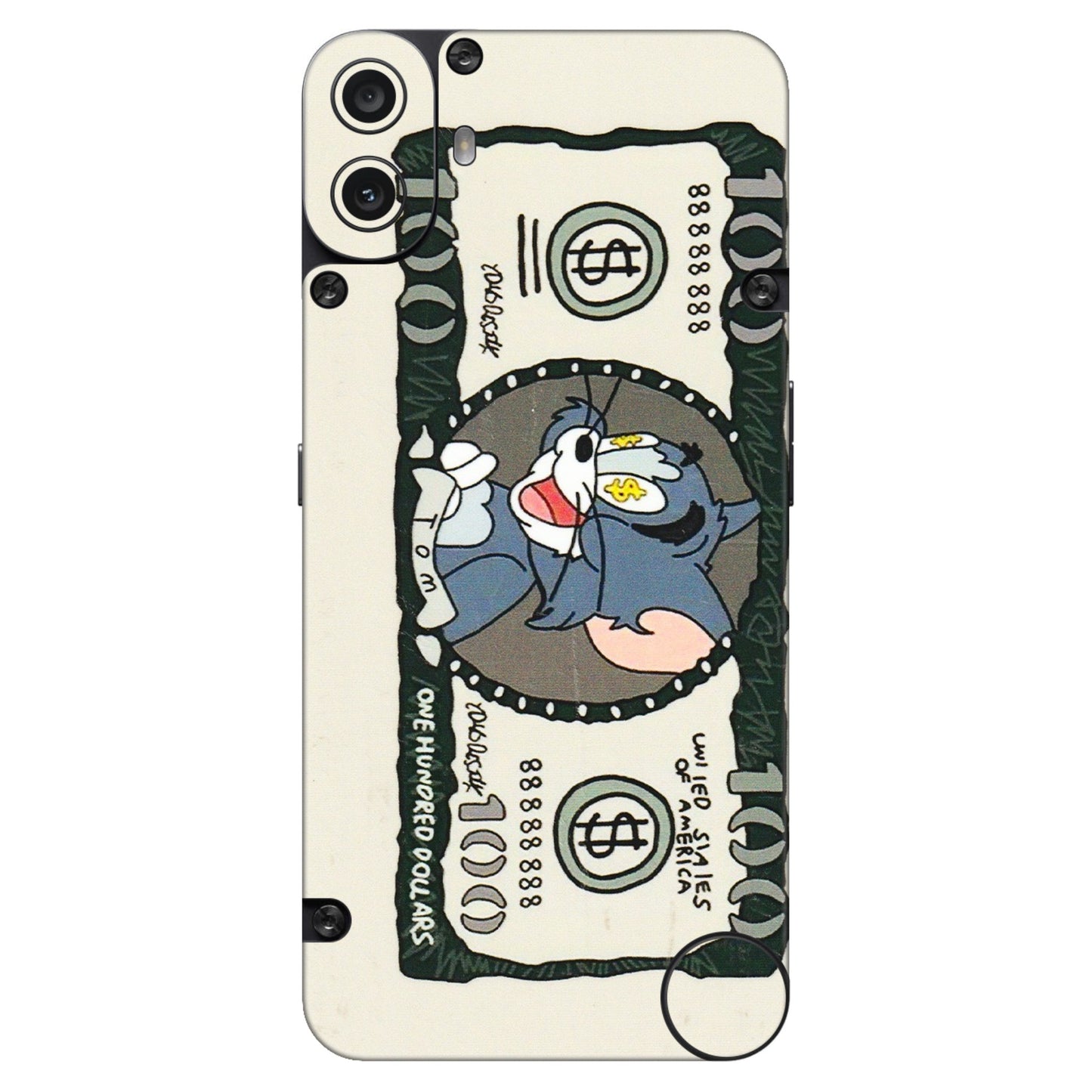CMF by Nothing Phone Skins - Tom Hundred Dollar - 3D Embossed Finish (L-324) CMF Phone 1