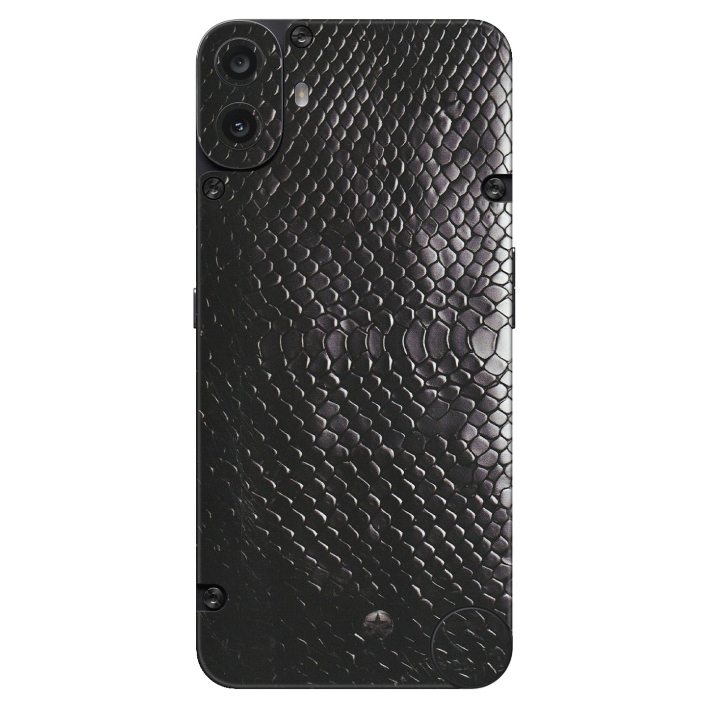 CMF by Nothing Phone Skins - Black Snack Leather - Matte Finish (M-147) CMF Phone 1