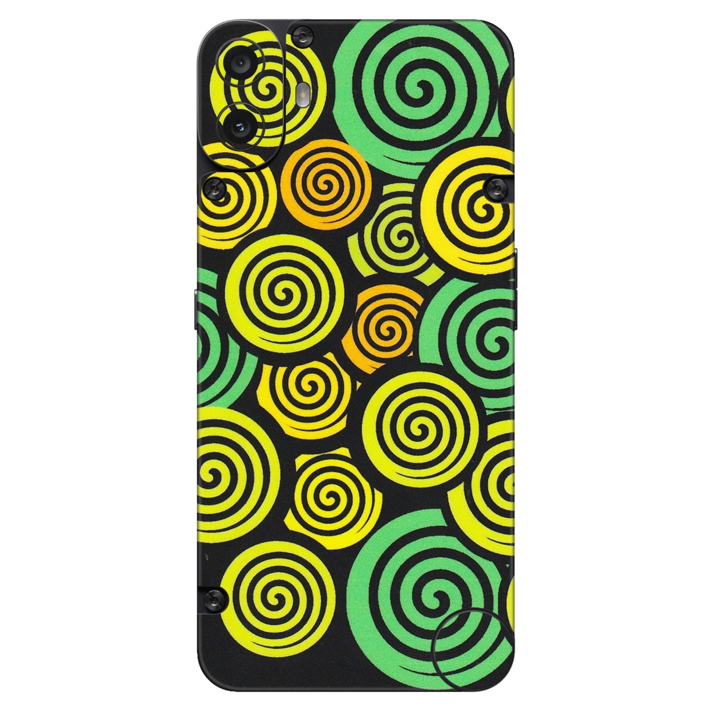 CMF by Nothing Phone Skins - Funky Crazy Spiral - Matte Finish (M-91) CMF Phone 1