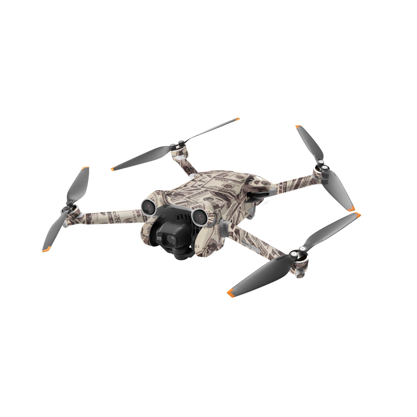 I Love Dollar Matte Finish Drone Skin