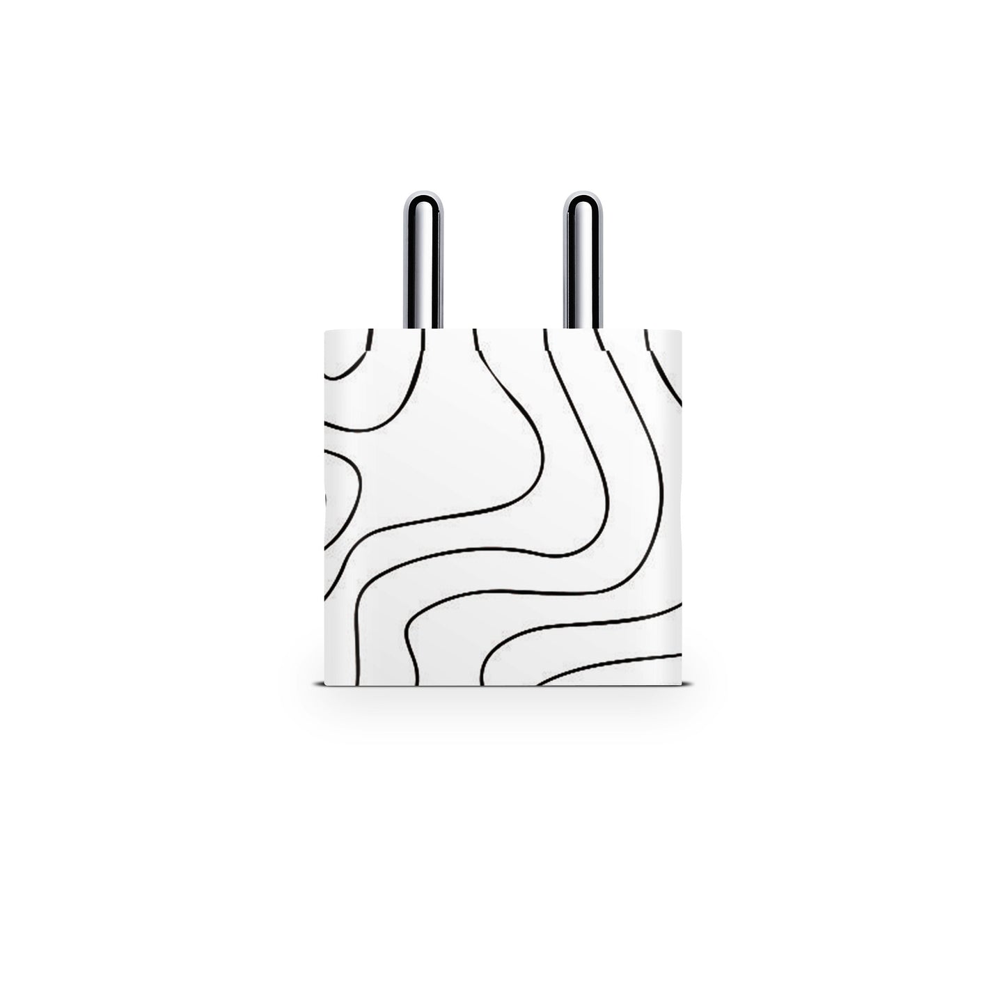 Abstract Line Map Matte Finish Skin For iPad/Tablet