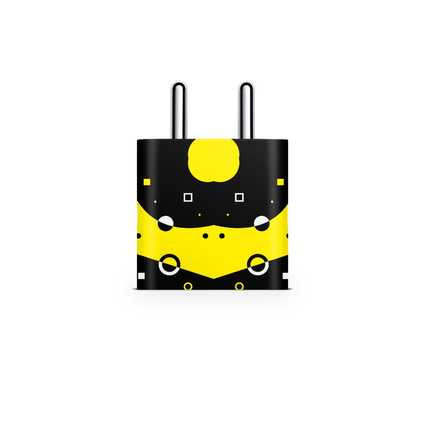 Yellow And Black Magnet Matte Finish Skin For iPad/Tablet