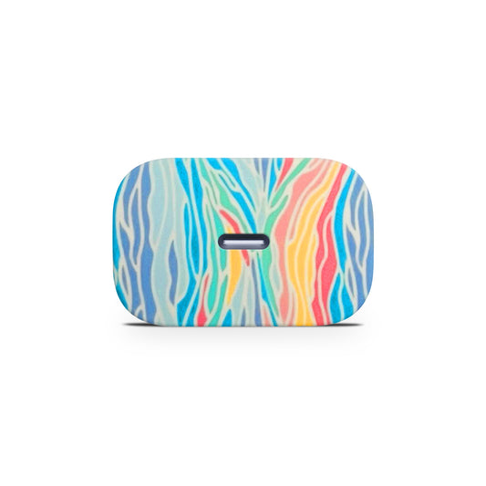 Blue Sober Finish Skin For Charger