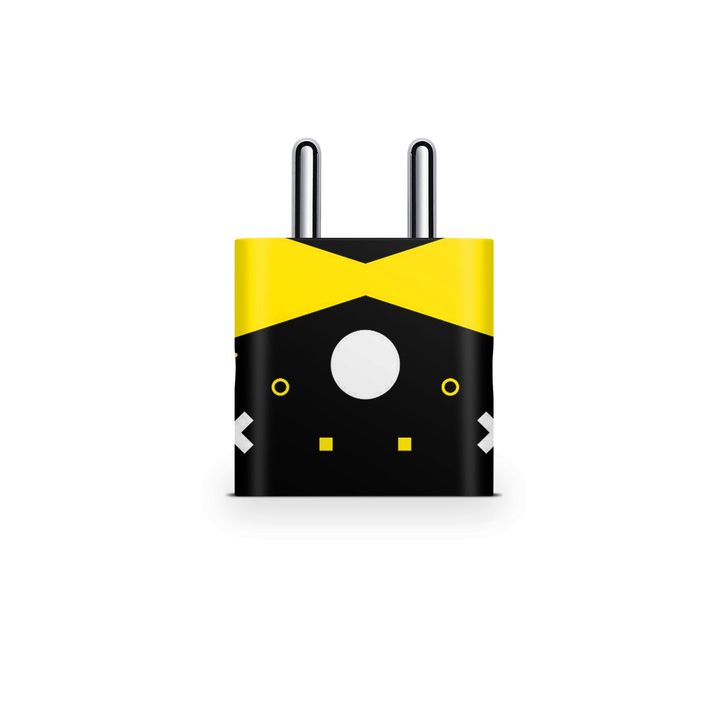 Yellow And Black Magnet Matte Finish Latest Skin For Charger