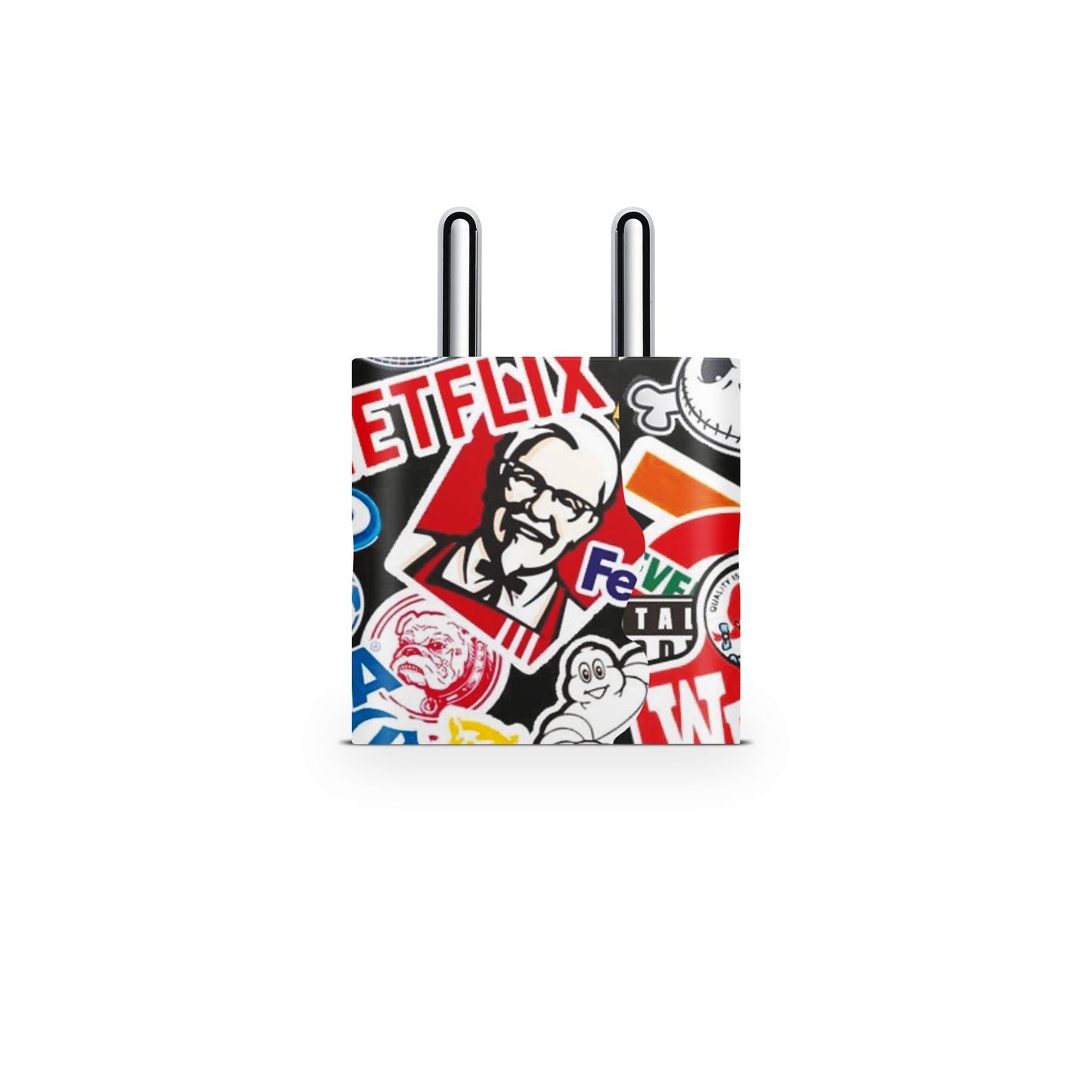 Popular Brands Logo Graffiti Matte Finish Skin For iPad/Tablet
