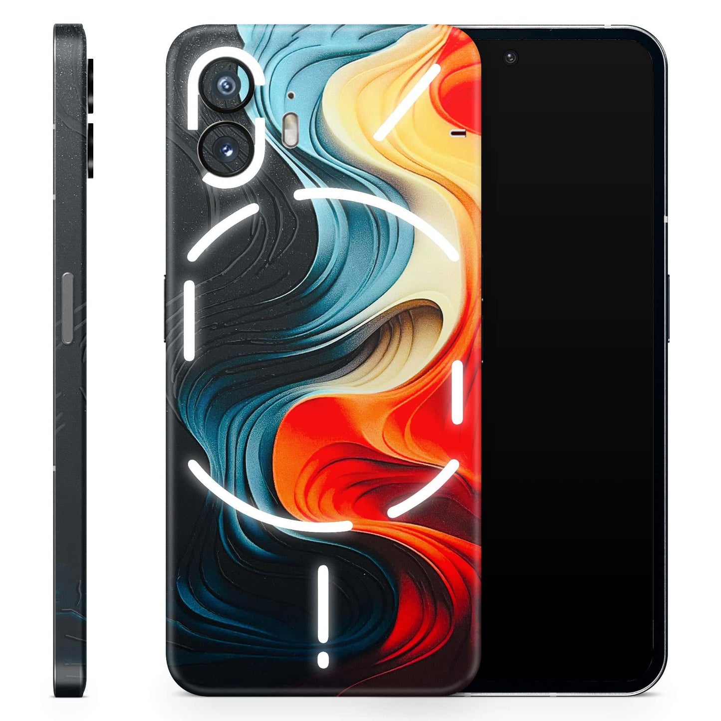 The Silky Swirl 3D Textured Phone Skin