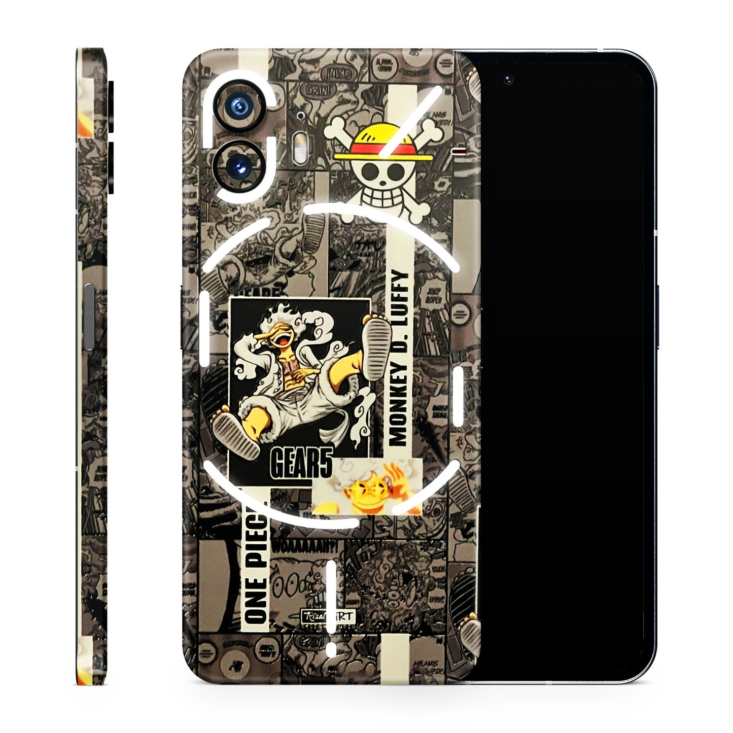 Cuffy Anime MonkeyCamic 3D Textured Phone Skin